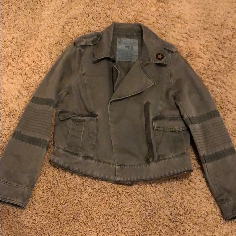 Zadig voltaire military jacket